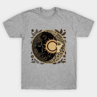sun and moon lovers T-Shirt